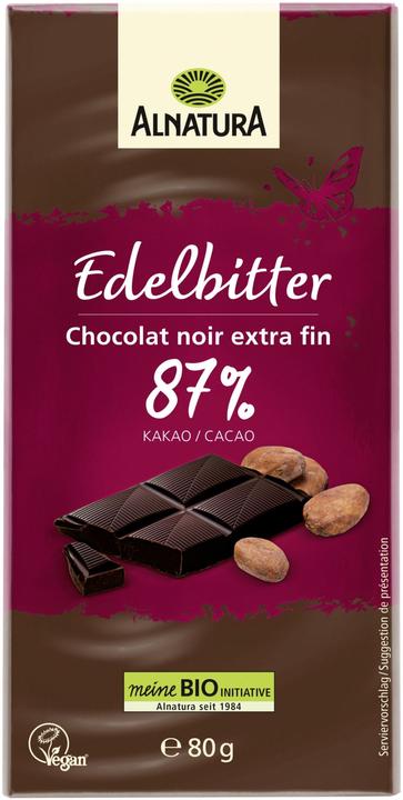 Image du produit Alnatura Chocolat noir bio 80g (80 g)