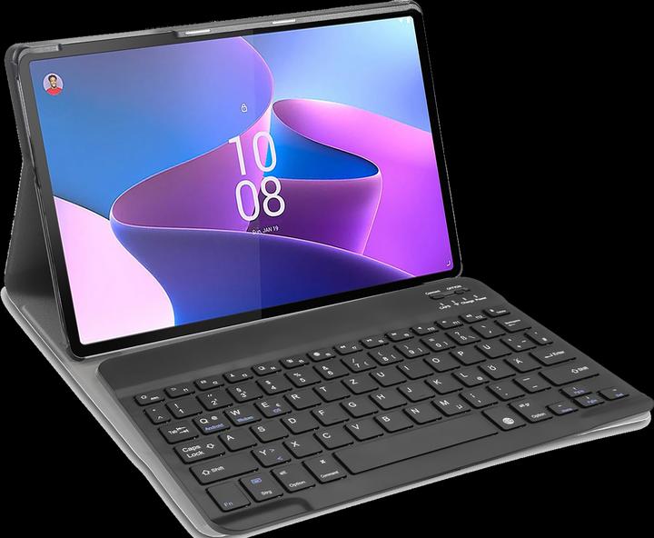 Produktbild Cazy Tastatur Hülle Kompatibel mit Lenovo Tab P11 Pro Gen 2 - Schutz Etui mit magnetisch Abnehmbarer (DE, Lenovo Tab P11 Pro Gen 2)