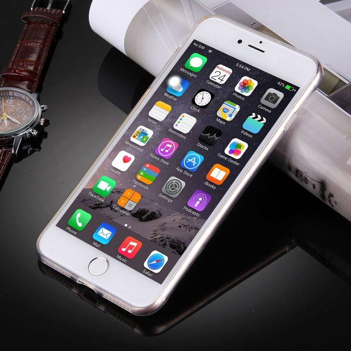 Produktbild König Design Handy Hülle für Apple iPhone 7 Plus Ultra Dünn Bumper Schutz Case Transparent (Apple iPhone 7 Plus)