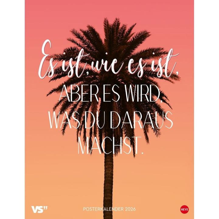 Immagine prodotto Visual Statements Posterkalender 2026 (34 x 44 cm, Copertina rigida, Tedesco)