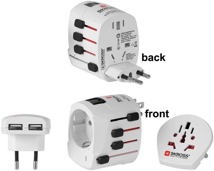Image du produit MicroConnect Skross SKROSS Adaptateur mondial (1.302535)