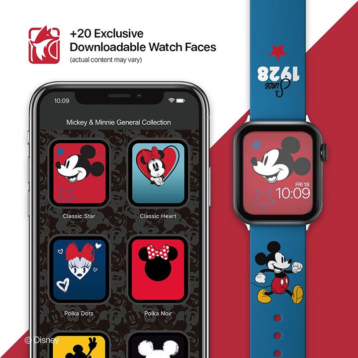 Actual product image Moby Fox Disney Mickey Mouse - Step for the Apple Watch (Classic Star)