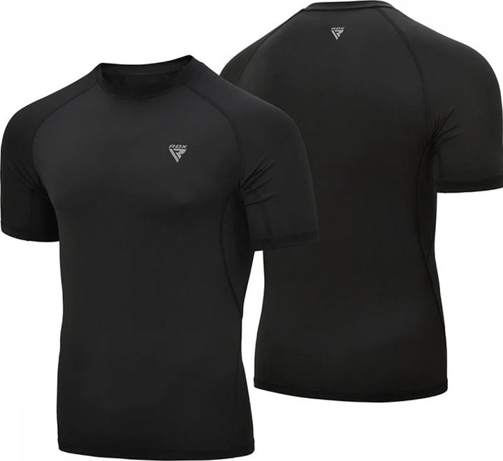 Immagine prodotto Rdx Vêtement T15 Rashguard De Compression Noir Demi-Xl (XL)