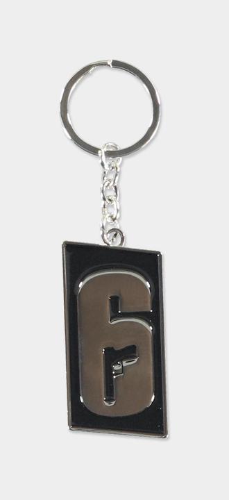 Produktbild Difuzed 6-Siege - Metal Logo Keychain
