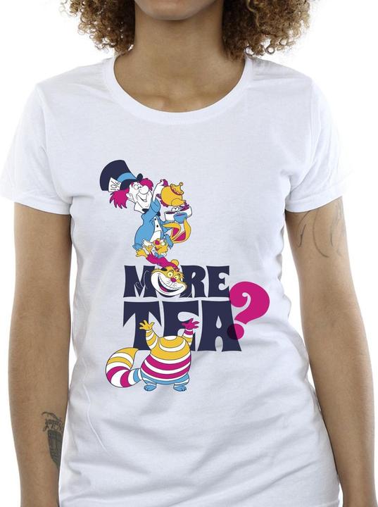 Immagine prodotto Disney Alice In Wonderland More Tea Maglietta Donna (XL)