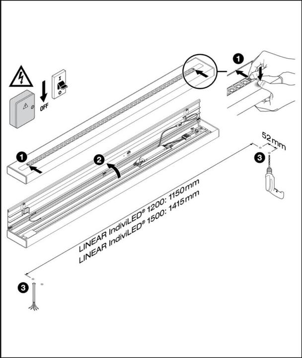 Actual product image Ledvance LN INV D 1500 P 52W (6550 lm)