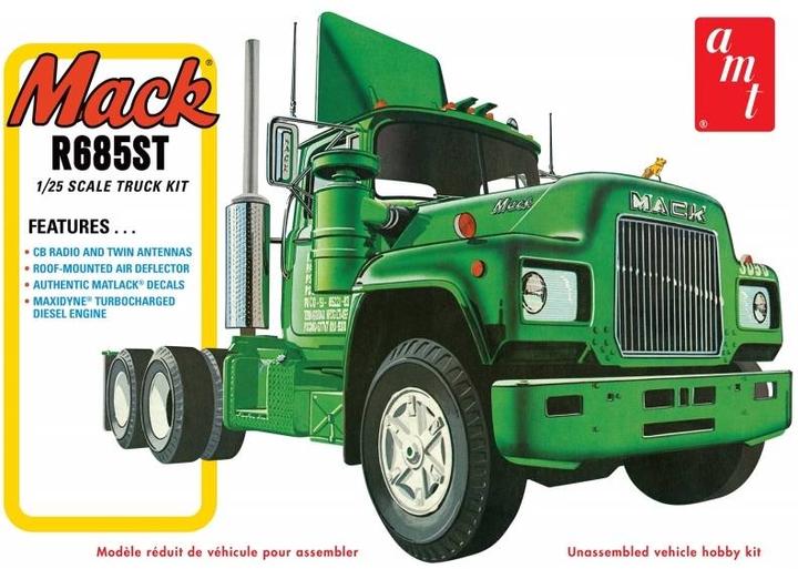 Actual product image AMT Mack R685ST Semi Tractor