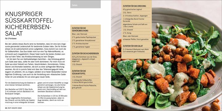 Image du produit Tasty. Healthy. Cheap. Die ultimative Studiküche (Allemand, Kevin Tatar, Ulrike Kretschmer, 2024)