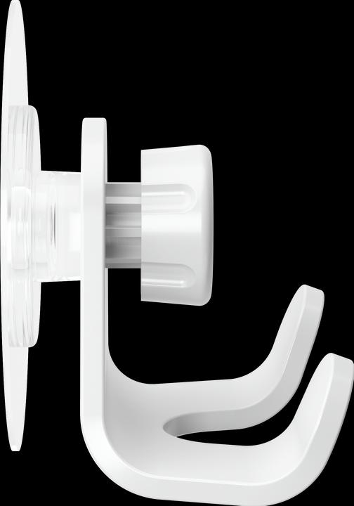 Actual product image Umbra FLEX Adhesive DBL Hook, white