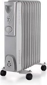 Actual product image Ravanson OH-13 Electric Space Heater Oil Fan Heater Indoor 2500 W (2500 W)