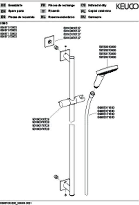 Actual product image Keuco Shower set IXMO sw ma