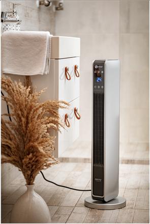 Produktbild Adler Camry Heater CR 7722 Fan Heater, 2200 W, Number of power levels 2, Baltas (2200 W)