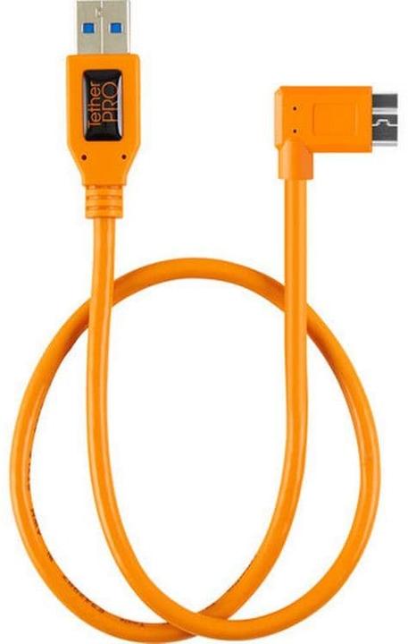 Produktbild Tether Tools Right Angle Adapter USB 3.0 Micro-B 5Pin (0.50 m, USB 3.2 Gen 1)