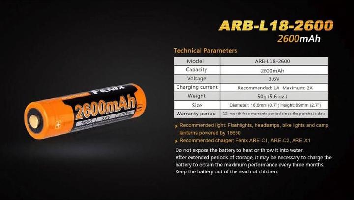 Produktbild Fenix Arb-L18