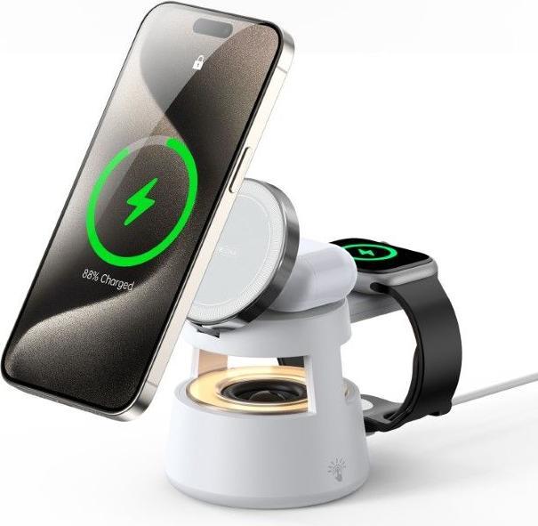 Immagine prodotto Duzzona W23 Series Wireless Charger mit Bluetooth Lautsprecher (15 W)