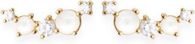 Image du produit Lara BOUCLES d'orilles Plaqué or - ZIRCONIA - S. OPALE (MAT BIJOU)