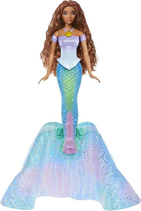 Actual product image Mattel The Little Mermaid Transforming Feature Ariel