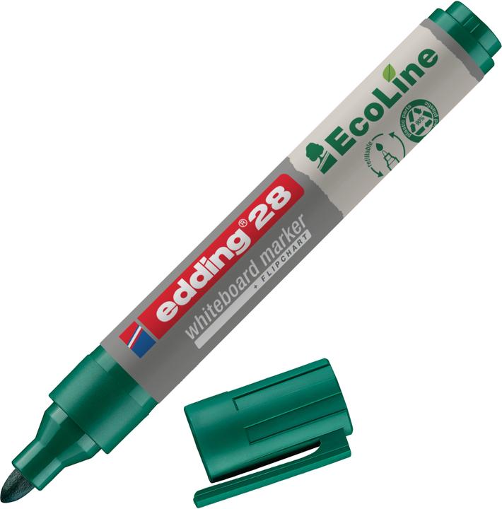 Produktbild Edding Whiteboard Marker 28 EcoLine (Grün, 3 mm, 1 x)