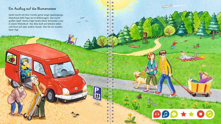 Produktbild tiptoi Mein Wörter-Bilderbuch Unterwegs (Deutsch, Katja Rau, Yvonne Follert)