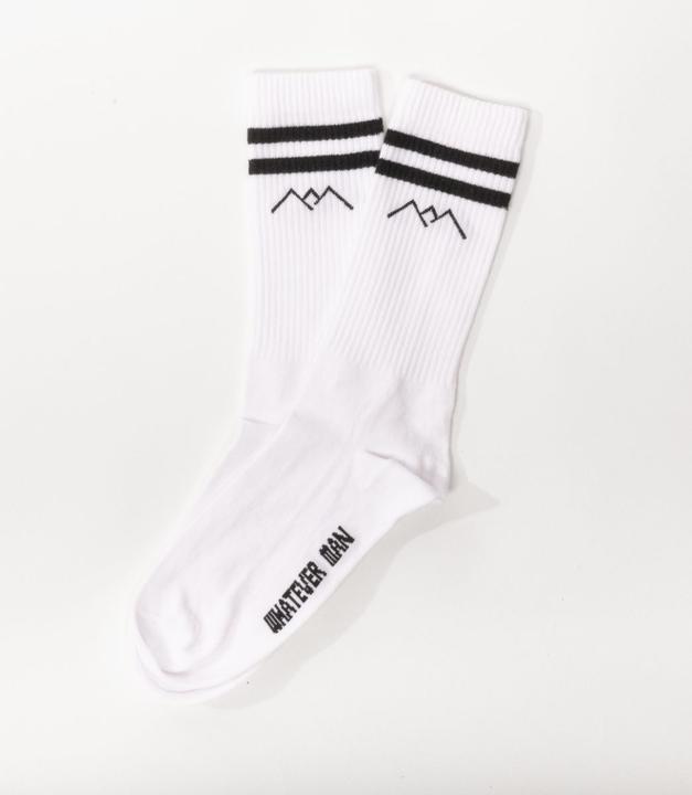 Produktbild Whatever Man Logo Lyocell Sock White (L, 44 - 47)