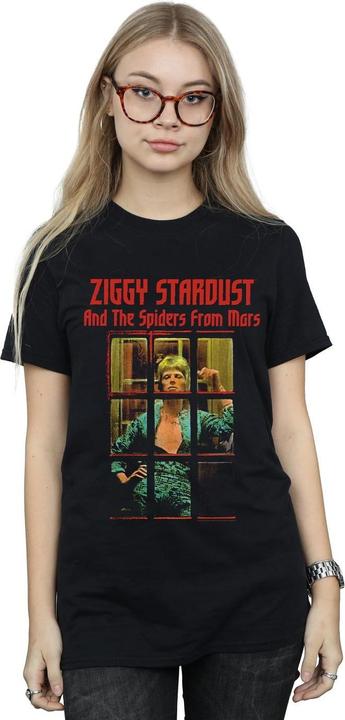 Immagine prodotto David Bowie Ziggy Stardust Spider Maglietta Ampia Donna (XL)