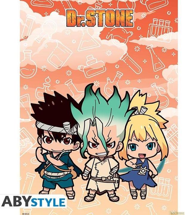 Produktbild ABYstyle Dr Stone Poster : Senku Kohaku Chrome (52x38) (ax2) (52 x 38 cm)