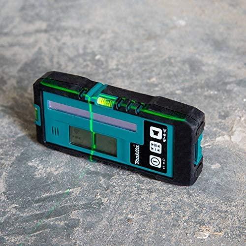 Actual product image Makita LE00855702 Laser target electronic + clamp Red + Green SK105 & SK106