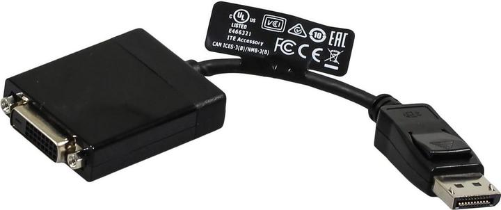 Immagine prodotto Dell Da DisplayPort a DVI Single-Link (DVI, 20.30 cm)