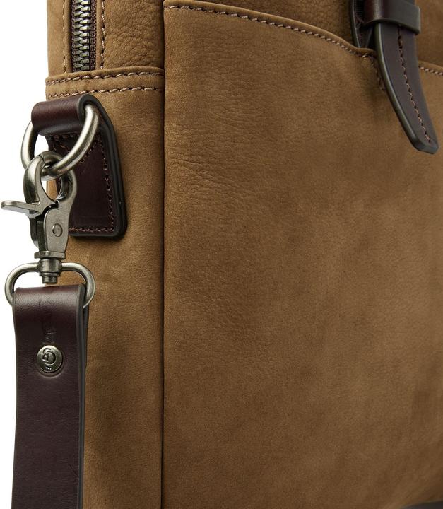 Actual product image Castelijn & Beerens Veneto briefcase RFID protection leather 41 cm laptop compartment (15")