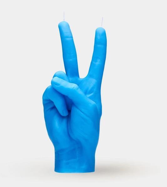 Actual product image Candle Hand Victory (1 pcs.)