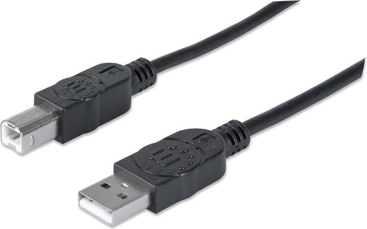 Image du produit Manhattan Câble de connexion USB B Hi-Speed (3 m, USB 2.0)