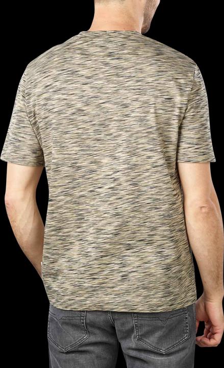 Produktbild Marc O'Polo Flag Label T-Shirt Short Sleeve Space Dye/Pure C (L)