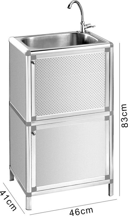 Actual product image HTI-Living Outdoorspüle S Gerti (46 cm, 40 cm)
