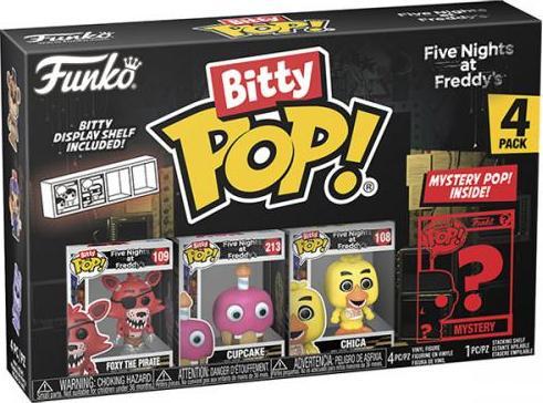 Produktbild Funko Bitty POP! Five Nights at Freddy's (FNAF) Und Eine Überraschungs-Mini-Figur - 0.9 Inch (2.2 cm