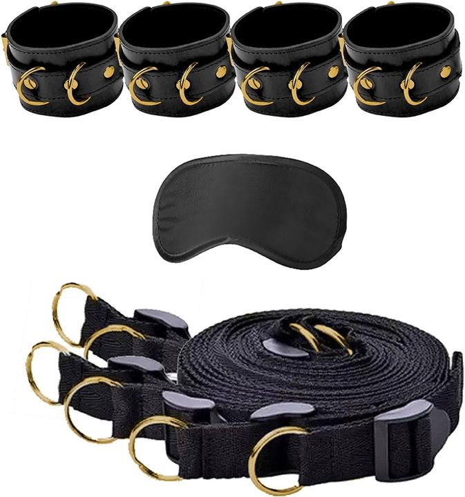 Actual product image Ouch! Bed Bindings Restraint System - Limited Edition Gold