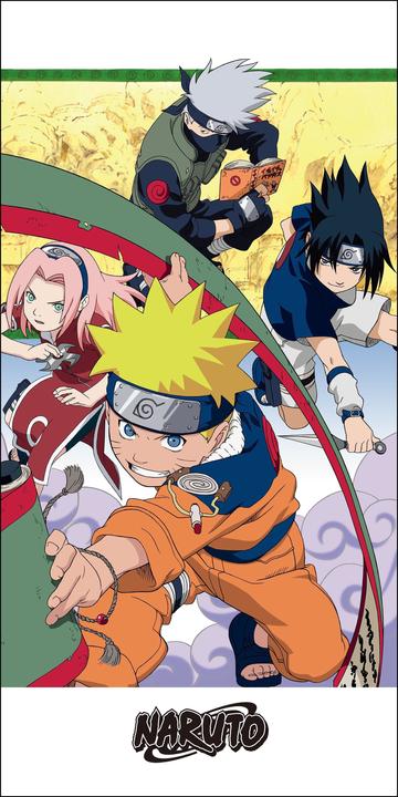 Tinisu Naruto Handtuch Baumwolle Strand Badetuch 70x140cm (70 x 140 cm)