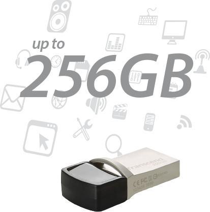 Produktbild Transcend USB-Stick 256GB JetFlash USB3.1,Pen Drive,OTG Type-A&C,Silver (256 GB, USB-C, USB-A)