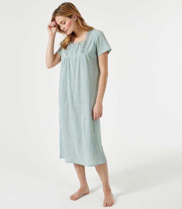 Image du produit Anne Weyburn Nachthemd aus Baumwollkreppon (38)