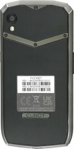 Produktbild Cubot Pocket (64 GB, Schwarz, 4", Dual SIM, 16 Mpx, 4G)