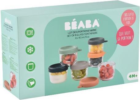Produktbild Beaba Set 6 Portionen Glas 150ml Sunrise
