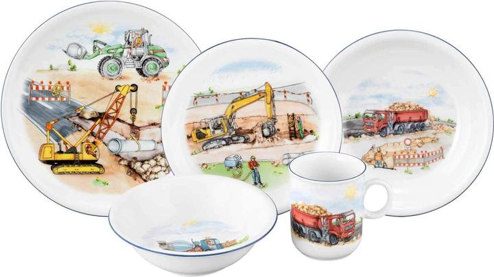 Image du produit Seltmann Compact Auf der Baustelle Kindergeschirr Set
