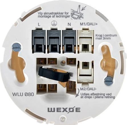 Actual product image Wexøe Lampeudtag universal perlehvid