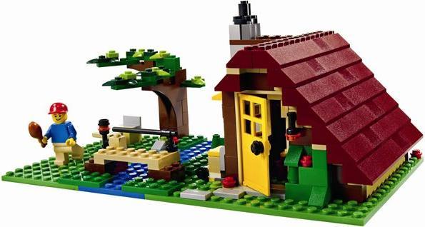 Image du produit LEGO Maison en rondins du créateur, 5766 (5766, LEGO Creator Expert)