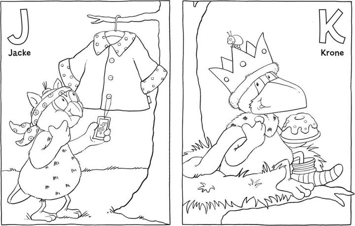 Image du produit Le petit corbeau Socke : Le livre de coloriage ABC amusant du petit corbeau Socke