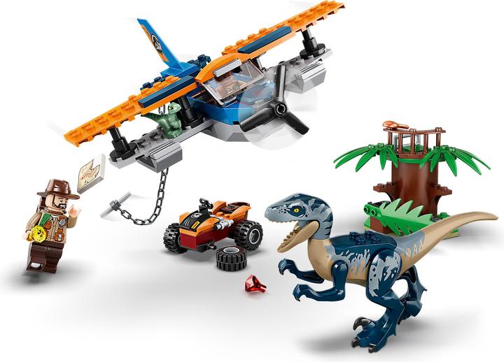 Image du produit LEGO Vélociraptor : mission de sauvetage avec le biplan (75942, LEGO Jurassic World)