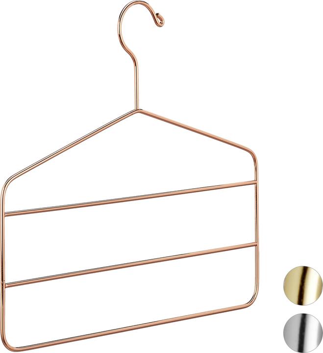 Relaxdays Cintres multiples 3 barres (1 x)