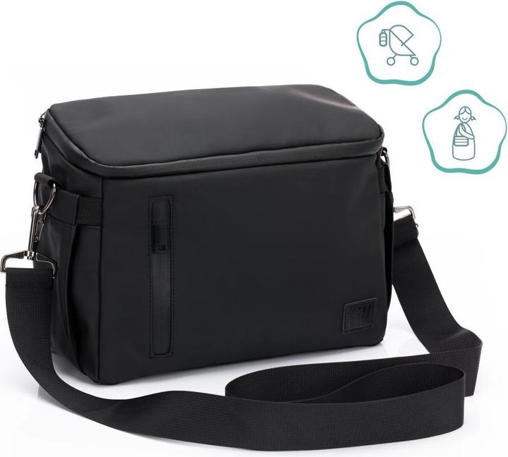 Image du produit Fillikid Sacs pour poussettes Organiseur de poussettes Larvik avec beaucoup d'espace de rangement incl.