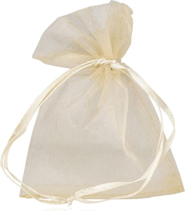 Produktbild Accentra Organzabeutel creme klein (Geschenkbox, 10 x)