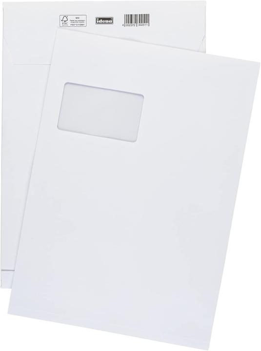 Produktbild Idena FT C4 weiss 100er 2cm Boden hk m.F. FSC-Mix (100 x)