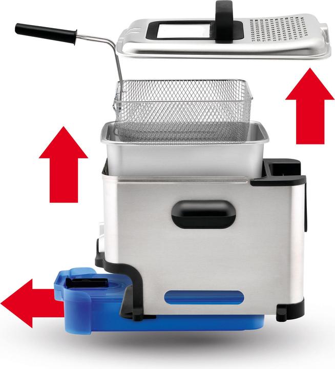 Produktbild Tefal FR8040 Oleoclean Pro Öl Fritteuse / Deep Fryer